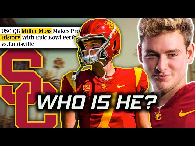 The Next STAR QB for USC?! | Miller Moss is INSANE | Caleb Williams Backup| USC Transfer Portal 2024