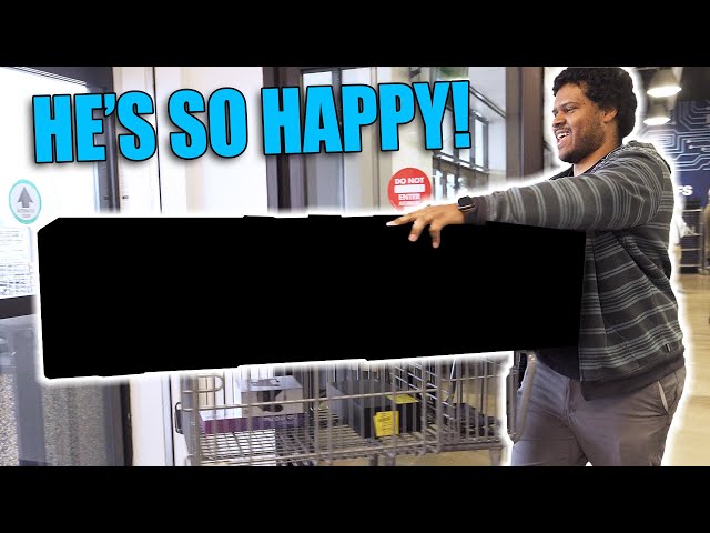 I gave Phil and Nic a Micro Center shopping spree! What Nic got surprised me!