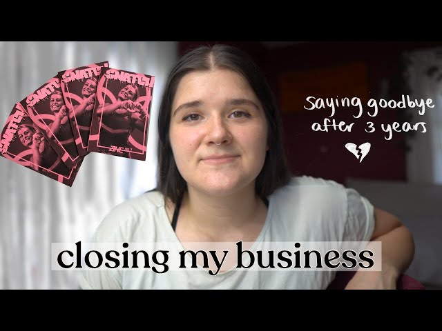 Why I'm Closing My Business: opening up about moving on as an artist and retiring from weightlifting