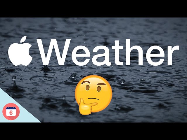 What The Heck is Apple Weather?