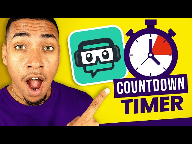 How to Add a Countdown Timer to Streamlabs [NEW WAY]