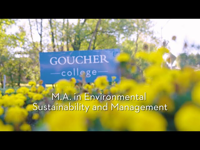 Masters of Environmental Sustainability and Management