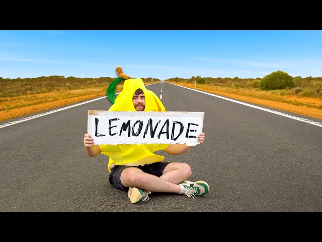 Selling Lemonade on the World's Loneliest Road...