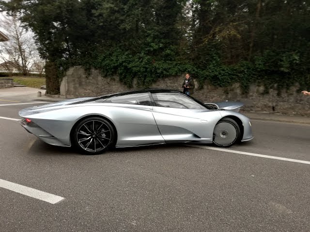 FIRST 2019 MCLAREN SPEEDTAIL SPOTTED DRIVING ON THE ROAD