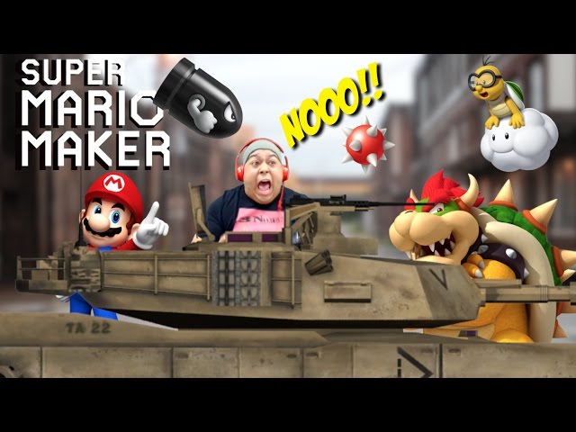 IT'S WAR TIME UP IN THIS B#TCH!!! [SUPER MARIO MAKER] [#86]