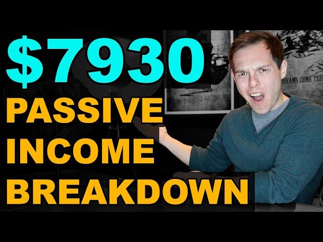 Passive Income 2019: How I now earn $7930 per month passively