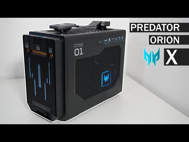 Spaceship Inspired Gaming Monster PC - Unboxing Predator Orion X Small Desktop