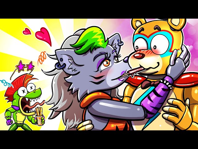 [Animation] Want Some? I know you want me💖 | FNAF SB Love Story Animation | Roxy ♥Freddy | SLIME CAT