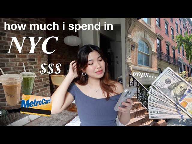 What I Spend In a Week Living Alone in NYC 💸