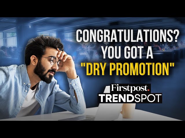 Promoted Without Pay Hike? We Know Why | Firstpost Trendspot