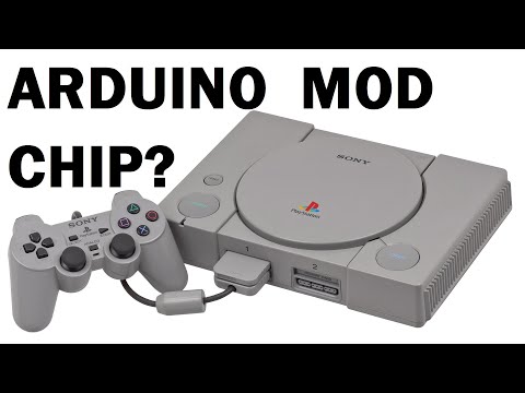 Using an Arduino as a Mod Chip in a Sony PlayStation