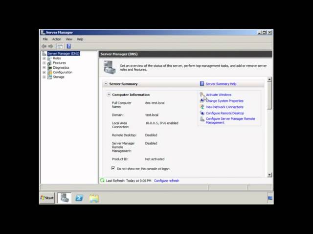 DNS Server for Windows Server 2008