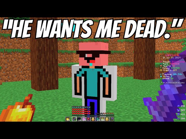 Exposing this Abuser in Public on Lifesteal SMP