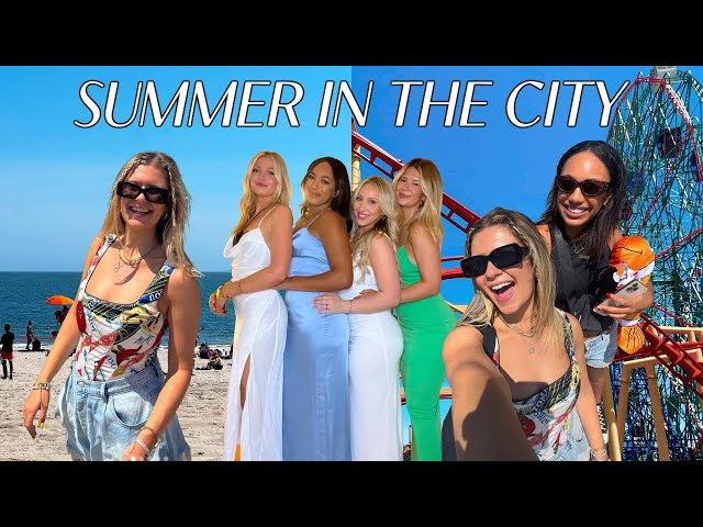 SUMMER IN THE CITY DAY 8: coney island adventures + going to PROM!!