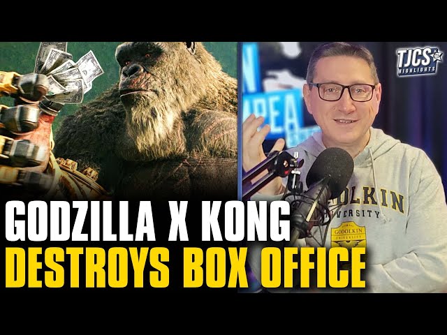 Godzilla X Kong Crushes Opening Weekend