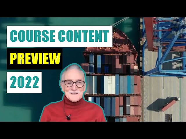 Updated Online Course Content Preview - Edited for 2022