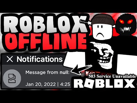 Everyone got creepy messages after roblox went offline?