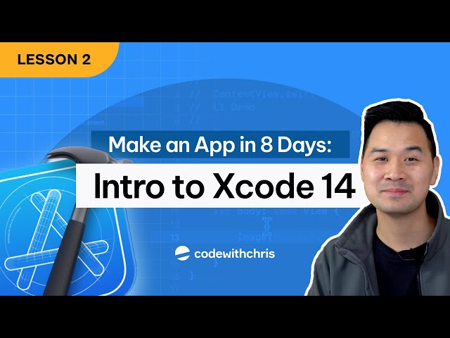 Intro to Xcode 14 - Lesson 2 (2024 / SwiftUI)