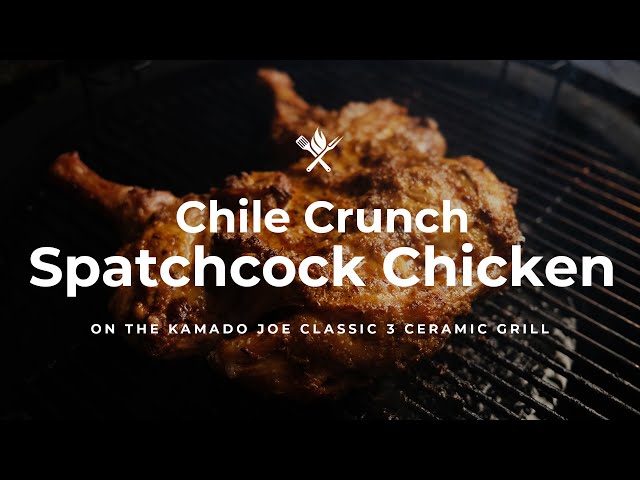 Chile Crunch Spatchcock Chicken