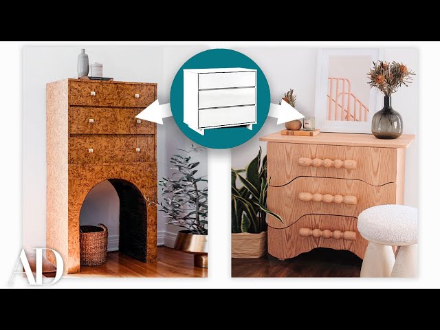 2 Designers Transform The Same Target Dresser | Custom Crafted | Architectural Digest
