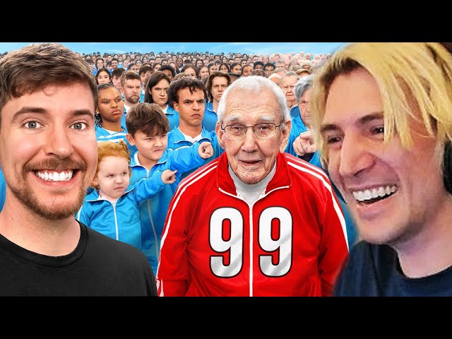 Ages 1 - 100 Decide Who Wins $250,000 | xQc Reacts to MrBeast