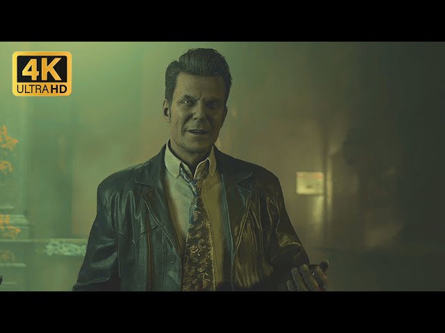 Max Payne Remake Teaser Scenes in Alan Wake 2