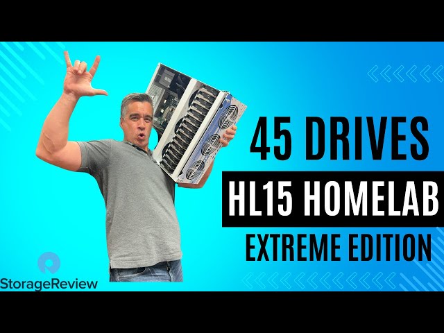 HL15 by 45Drives Review and Setup: Extreme Edition