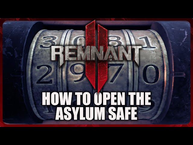 Remnant 2 - How to Open the Asylum Safe Code in Morrow Parish (Double Barrel Shotgun)
