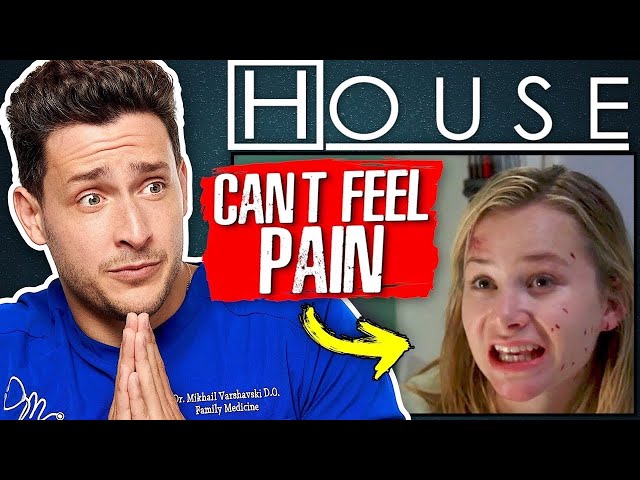 Doctor Reacts To House MD | Girl Who Can’t Feel Pain