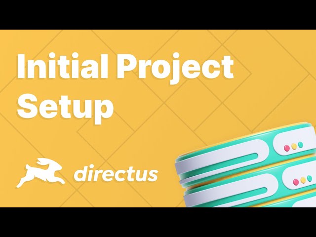 Directus 9 — Initial Project Setup