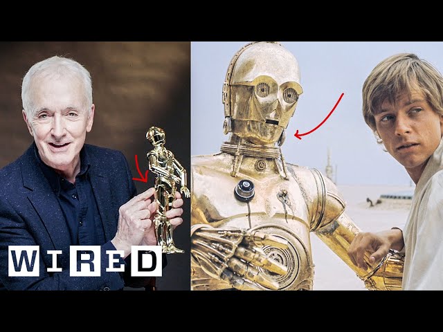 Every C-3PO Costume Explained By Anthony Daniels | WIRED