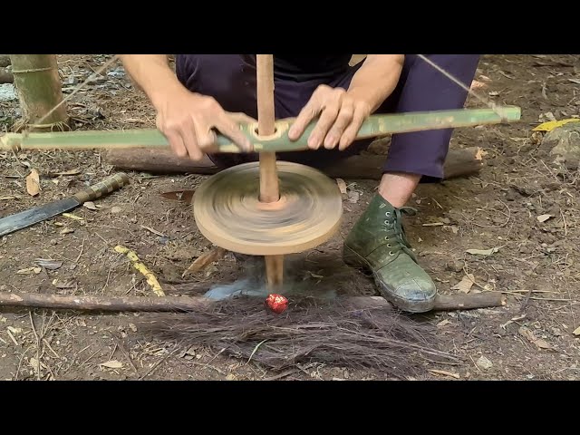 Survival instinct , How to create fire in the forest and to feed, Survival in the rainforest , Ep 27
