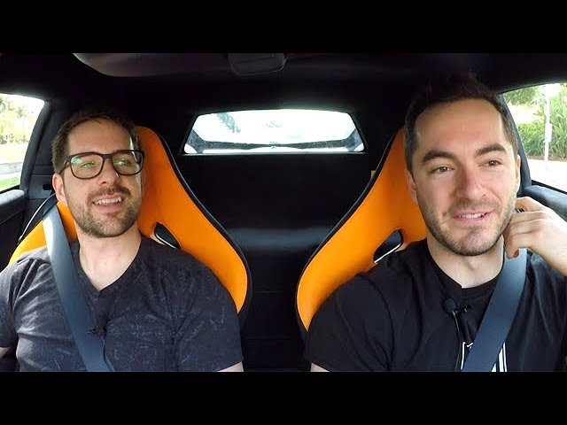 Driving the McLaren with Ian Hecox (Smosh)