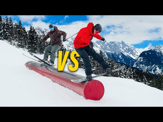Skier Vs Snowboarder Game of S.N.O.W.