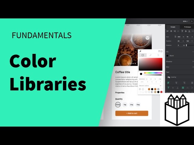 Color libraries - Penpot fundamentals
