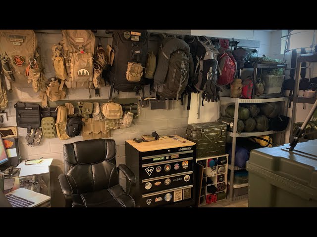The Ultimate MANCAVE/GEAR ROOM