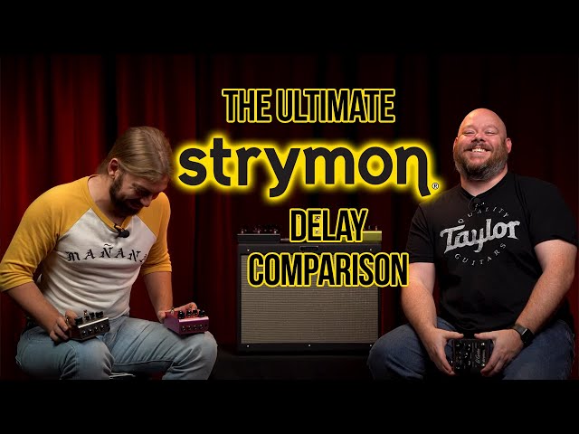 Strymon Delay Comparison | Every Delay Pedal Strymon Makes, Tape Head to Head!