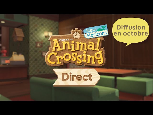 Rendez-vous en octobre pour un Animal Crossing: New Horizons Direct ! ☕ (Nintendo Switch)
