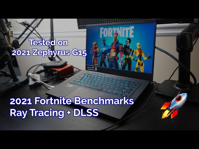 ASUS ROG Zephyrus G15 Fortnite Ray Tracing -  + OBS Performance -- Ready for Fortnite Streamers