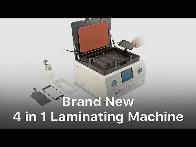 Automatic 4 in 1 Vacuum OCA Laminating and Bubble Removing Machine