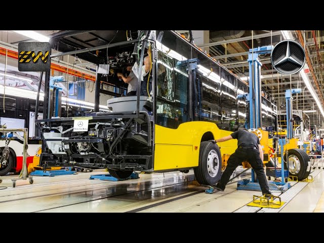 How LUXURY Bus Are Made ? (Mega Factories Video)