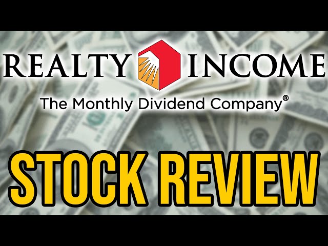 The Best Monthly Dividend Stock To Buy Now | O Stock Review