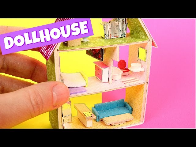 DIY Miniature Cardboard House