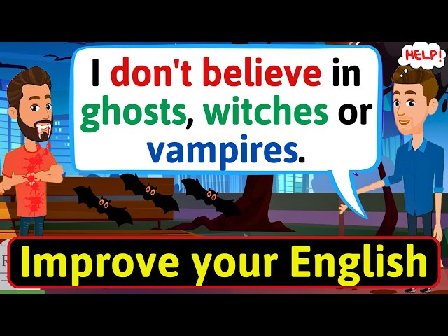 Improve English Speaking Skills (Horror story in English) Learn English through stories