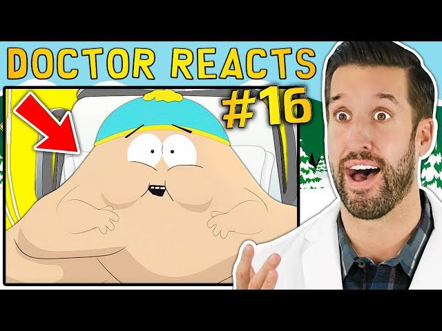 ER Doctor REACTS to South Park Hilarious Medical Scenes #16