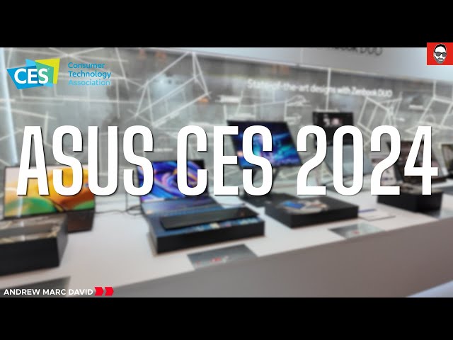 Asus CES 2024: Zenbooks, ROG Zephyrus G14 & G16, Vivobooks, and More