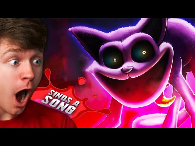Reacting to CATNAP Sings a Song!?