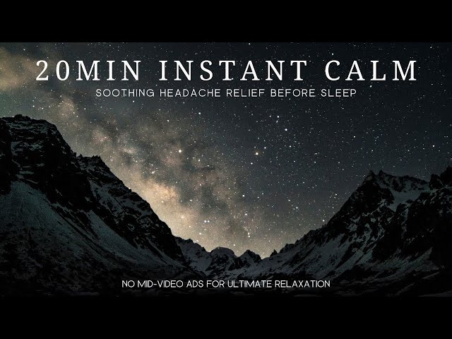 20 Minute Instant CALMING MUSIC, Soothing Stress Relief, Calm Music, Sleep Relax (Anxiety Relief)