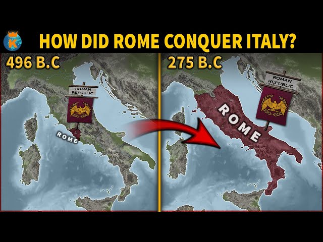 How did Rome Conquer Italy? - History of the Roman Empire - Part 2
