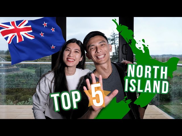 TOP 5 Must Visit Places in North Island, NEW ZEALAND